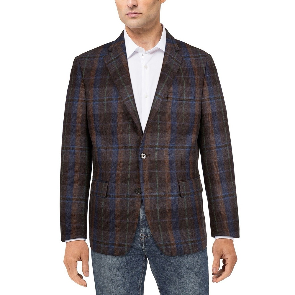 NWT Lauren by‎ Ralph Lauren Men's Lexington Wool Blend Ultra Flex Sport Coat 42L
